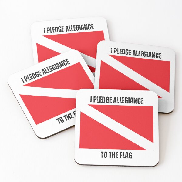 Item preview, I Pledge Allegiance to the DIVE Flag designed and sold by mermaidmegan.