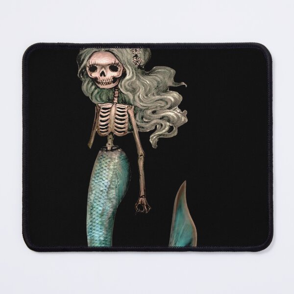 Item preview, Skeleton mermaid designed and sold by BURPdesigns.