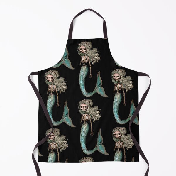Item preview, Skeleton mermaid designed and sold by BURPdesigns.