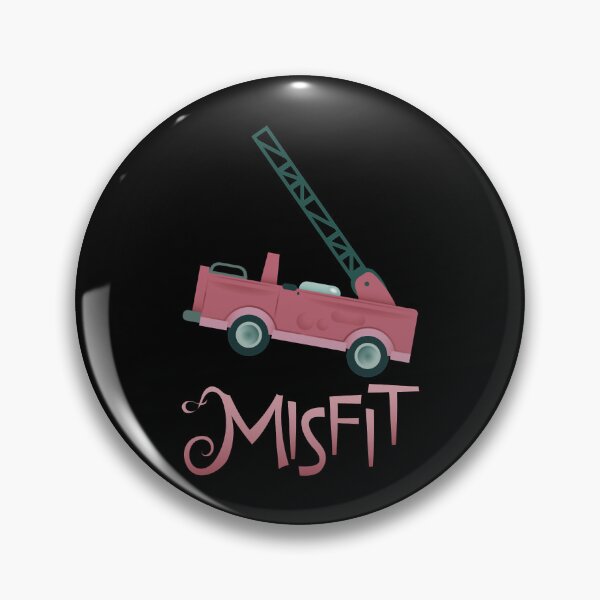 Item preview, Misfit - Pink Fire Engine designed and sold by FuchsMalinda.