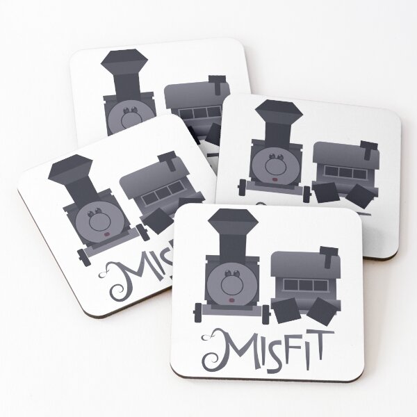 Item preview, Misfits - Square-Wheeled Caboose Train designed and sold by FuchsMalinda.