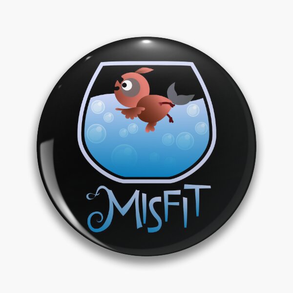 Item preview, Misfits - Swimming Bird designed and sold by FuchsMalinda.