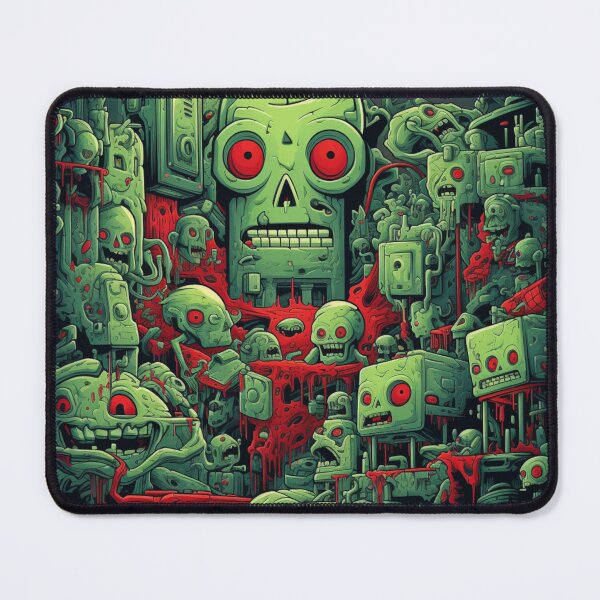 Item preview, (Non Pattern) Funny horror background photo featuring monster designed and sold by AlienSkinEyes.