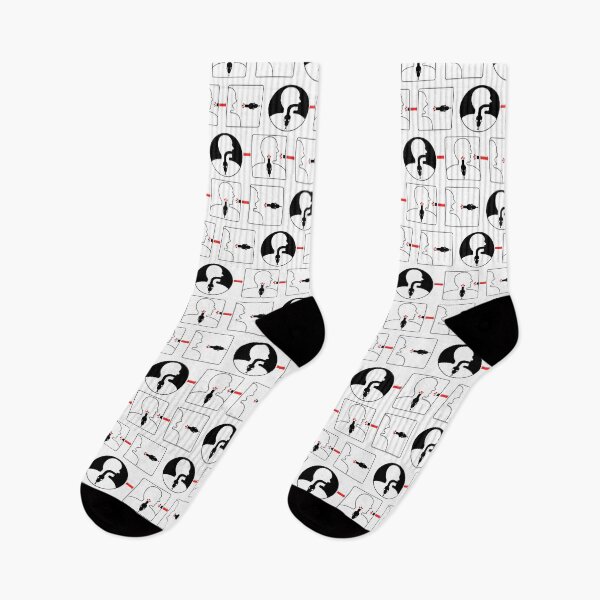 Item preview, First Aid For Choking -Nietzsche - Repeating Pattern (white) designed and sold by jholbo.
