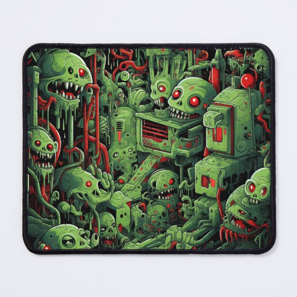 Item preview, (Non Pattern) Funny horror background photo featuring monster designed and sold by AlienSkinEyes.
