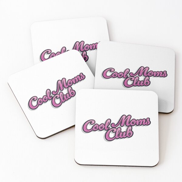 Item preview, Cool Moms Club Sweet Super Mama Pink Candy Text For Funny Mommy Club designed and sold by TriniTeeClub.