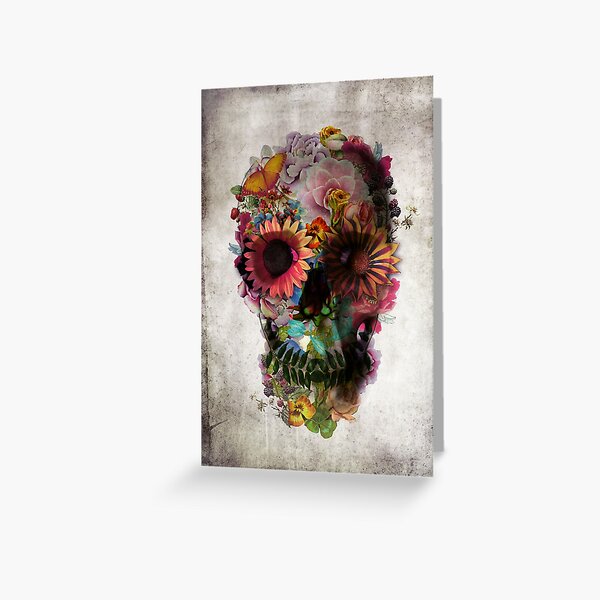 Skull 2 Greeting Card