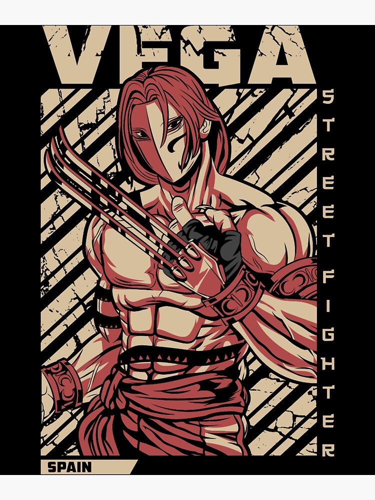 VEGA STREET FIGHTER - Street Fighter - Posters and Art Prints