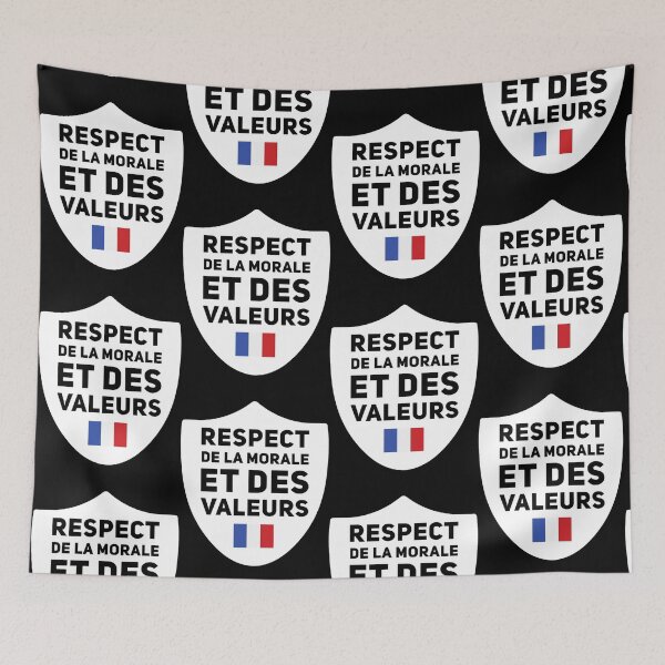 Item preview, Respect for police morale and values in France designed and sold by mast-viki.