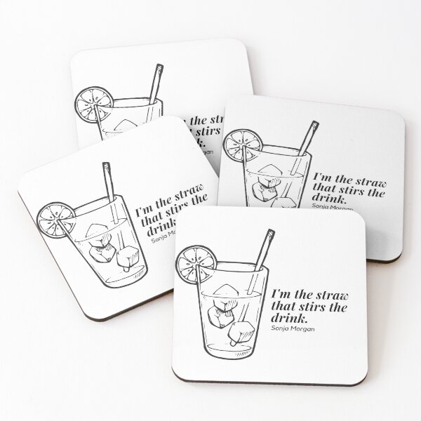 Item preview, Sonja Quote: I'm the Straw that Stirs the Drink. designed and sold by CoffeeB4Copies-.