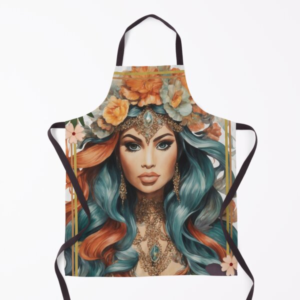 Item preview, Framed Flowered Ondine designed and sold by SirenasWorld.