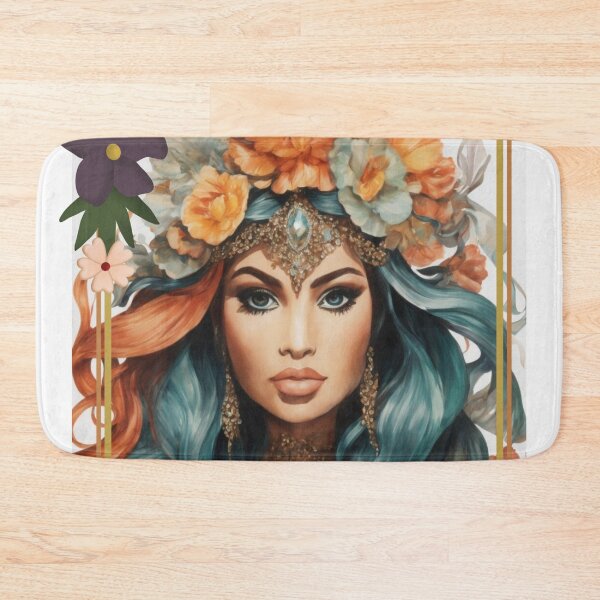 Item preview, Framed Flowered Ondine designed and sold by SirenasWorld.