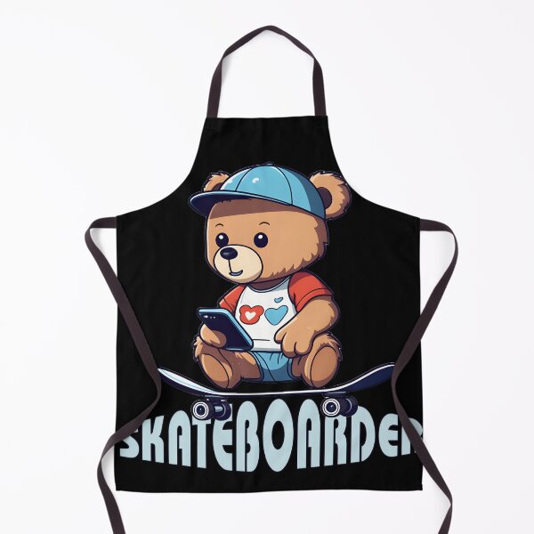 Item preview, Teddy Bear Skateboarder designed and sold by Art Intelligence.