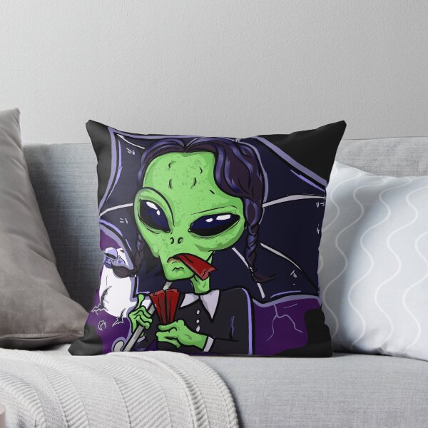 Item preview, Wednesday Addams Alien designed and sold by AdyKurniawan.