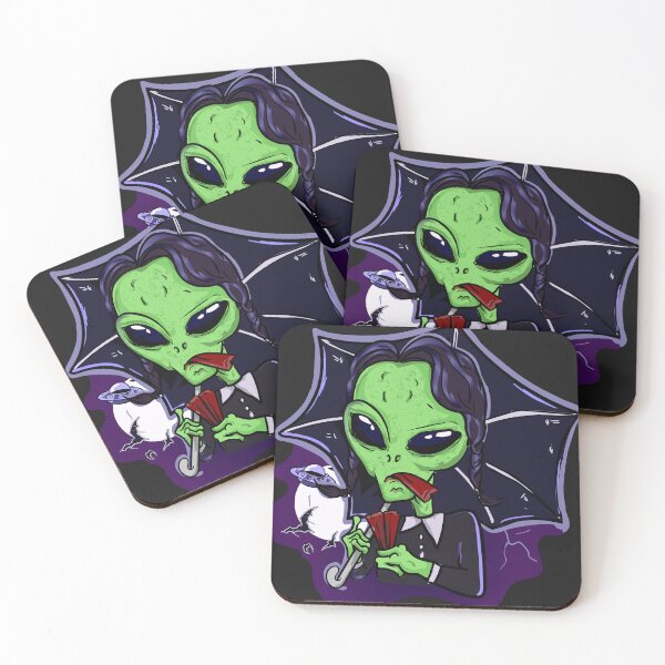 Item preview, Wednesday Addams Alien designed and sold by AdyKurniawan.