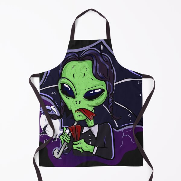 Item preview, Wednesday Addams Alien designed and sold by AdyKurniawan.