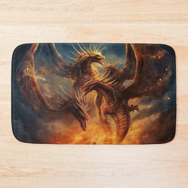 Item preview, dragons in fire designed and sold by densok.