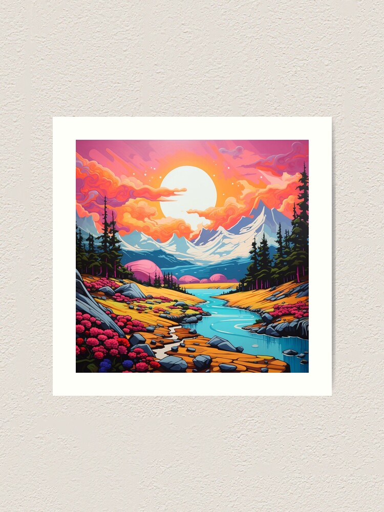 Pop Art Landscape 