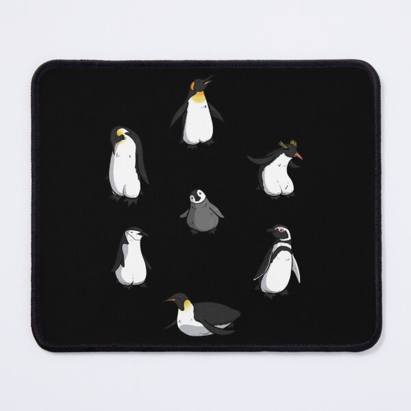 Item preview, Cute Penguin Pattern (Dark Blue Variant)   designed and sold by dustbraing.