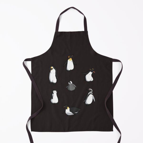 Item preview, Cute Penguin Pattern (Dark Blue Variant)   designed and sold by dustbraing.
