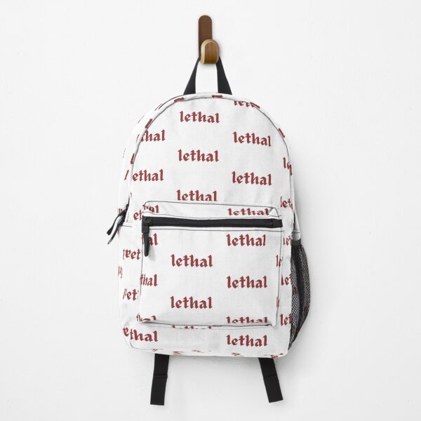 Item preview, lethal Badass words sticker designed and sold by Melszx.