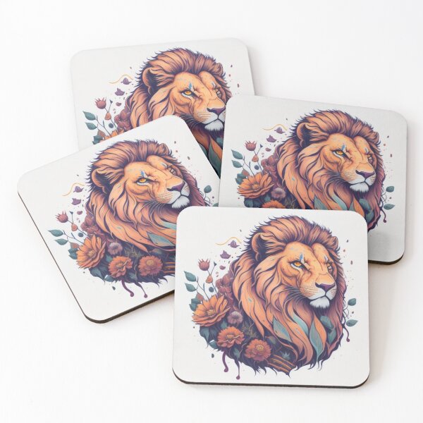 Item preview, Lion Portrait - Majesty and Strength in Art!" designed and sold by joanwatson45.
