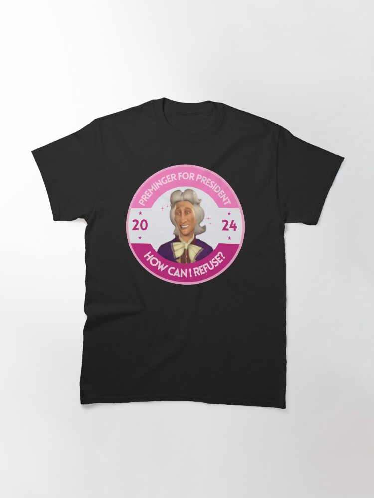 Thumbnail 3 von 7, Classic T-Shirt, Preminger für den Präsidenten 2024 designt und verkauft von iqra-manieg.