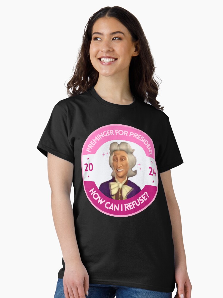 Thumbnail 2 von 7, Classic T-Shirt, Preminger für den Präsidenten 2024 designt und verkauft von iqra-manieg.