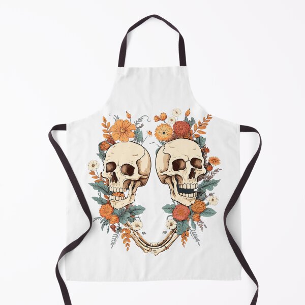 Item preview, Double Skulls and Botany designed and sold by Puristock.