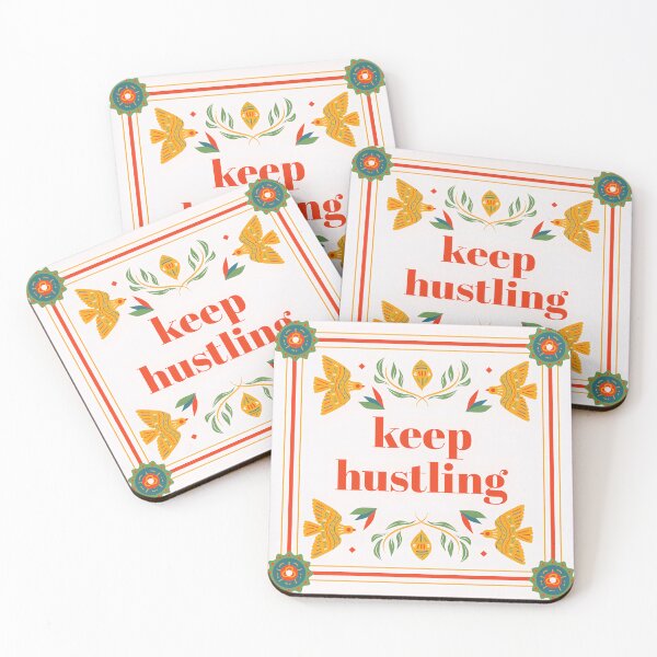Item preview, Keep Hustling Quote  designed and sold by WhimsyNook Designs.