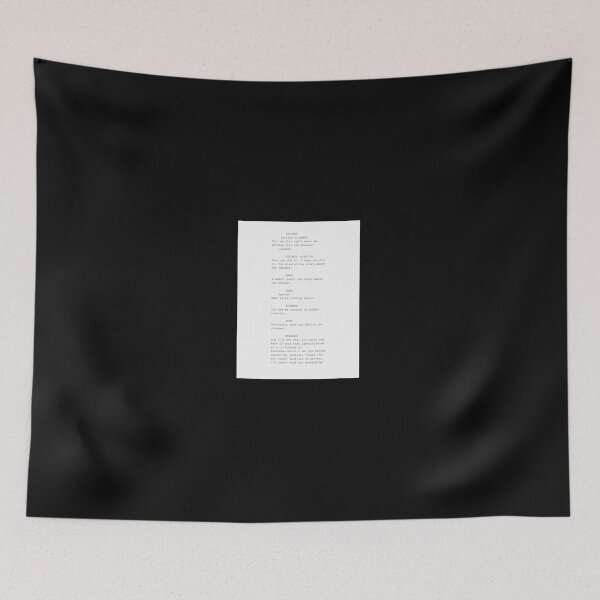 Item preview, The Social Network-  screenplay scene Baseball ¾   designed and sold by Louiooley.