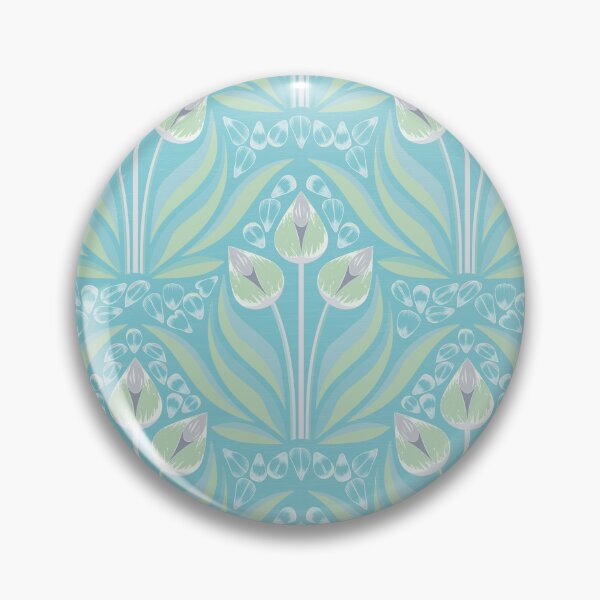 Item preview, Floating Petals - Baby Blue designed and sold by Carina Parry Studios.