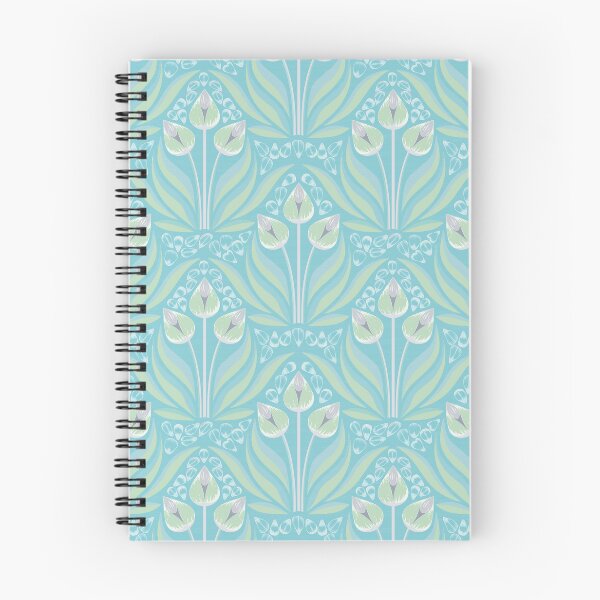 Item preview, Floating Petals - Baby Blue designed and sold by Carina Parry Studios.