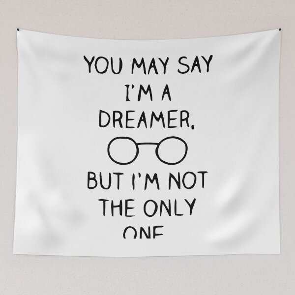 Item preview, John Lennon Quote 	 	 designed and sold by rkdzomxr94.
