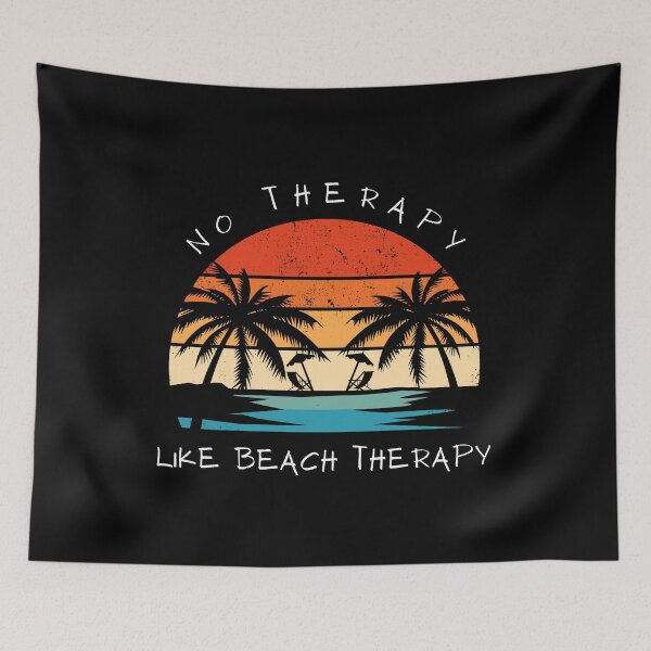 Item preview, No Therapy Like Beach Therapy designed and sold by Starlett Designs.