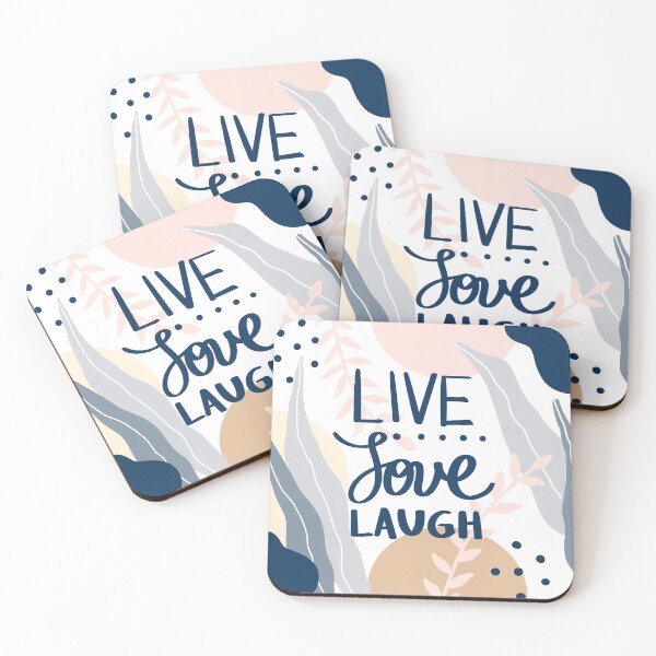Item preview, Live, love, laugh abstract organic plants designed and sold by April Renee.