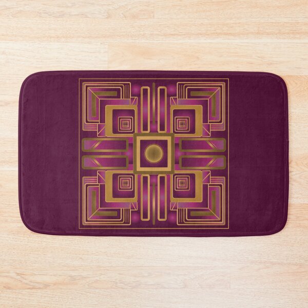 Item preview, 1920's Art Deco Pink and Gold Panel designed and sold by Chele Martines.