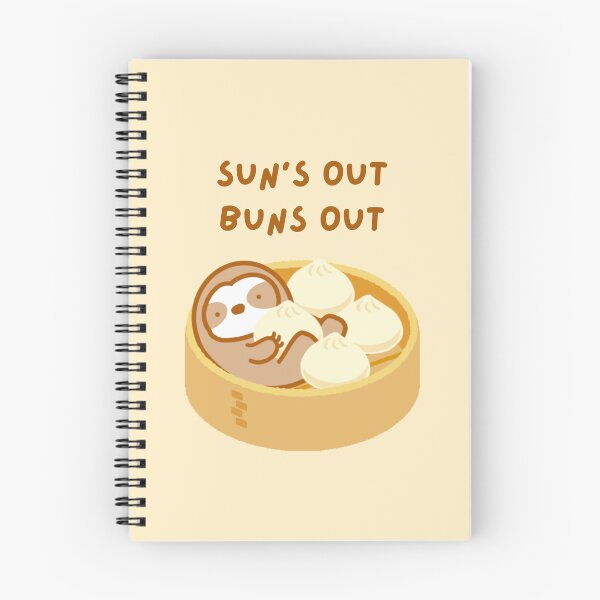 Item preview, Sun Is Out Buns Out Steamed Bun Sloth designed and sold by theslothinme.