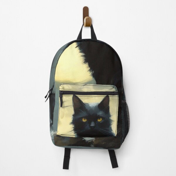Item preview, Black Cat and Full Moon designed and sold by cr6zym1nd.