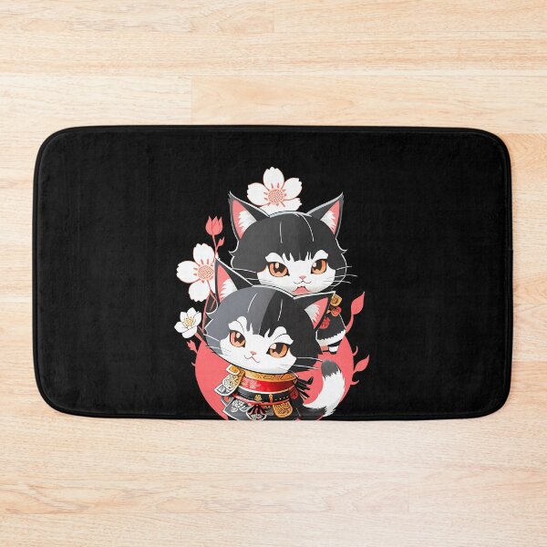 Item preview, Japanese Cat Cartoon in Sakura designed and sold by Mechanical-Artt.