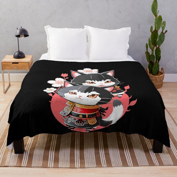 Item preview, Japanese Cat Cartoon in Sakura designed and sold by Mechanical-Artt.