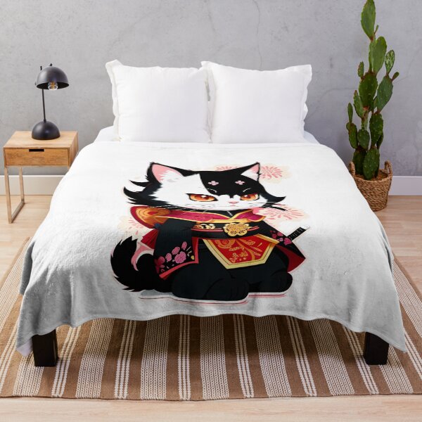 Item preview, Cute Japanese Cat Cartoon designed and sold by Mechanical-Artt.