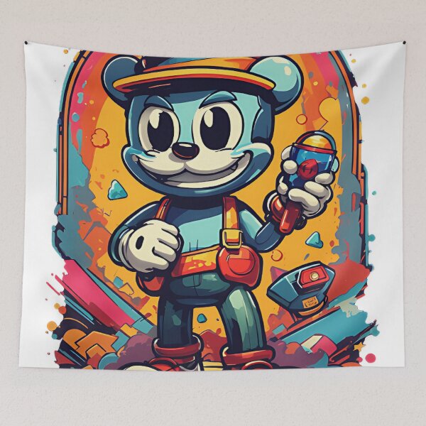 Item preview, 90s Art Cartoon Animation Teddy Bear  designed and sold by GreenPeso.