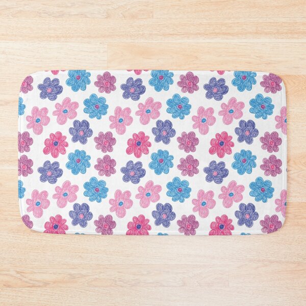 Item preview, CRAYON FLOWERS HANDDRAWN designed and sold by blomastudios.