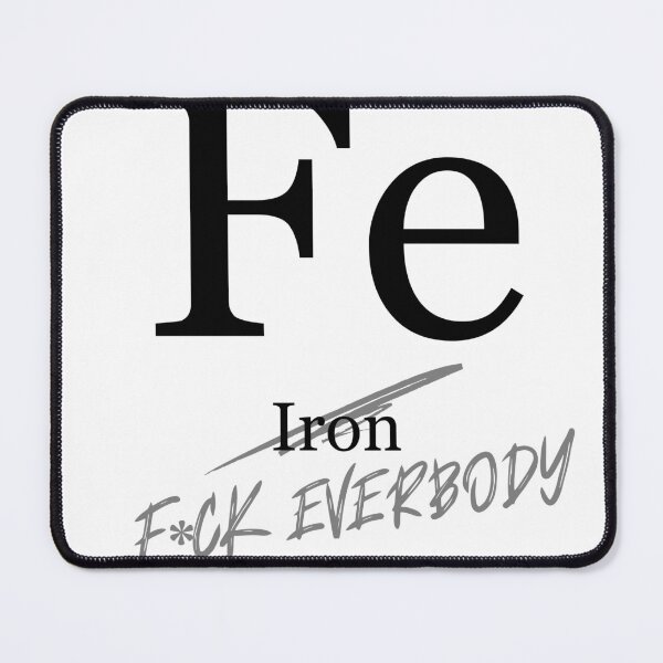 Item preview, Iron element sticker, periodic table metal, Iron, f-everybody designed and sold by dcrc.