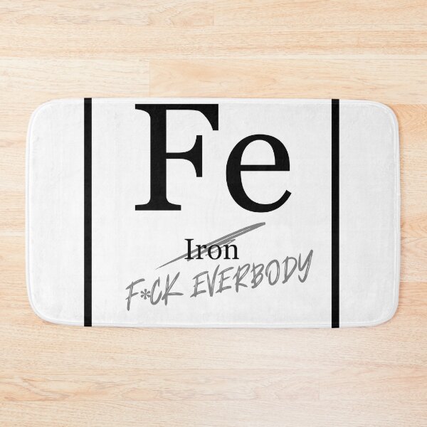 Item preview, Iron element sticker, periodic table metal, Iron, f-everybody designed and sold by dcrc.