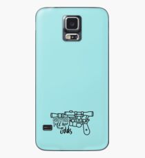 Blaster Umriss Hülle & Skin für Samsung Galaxy