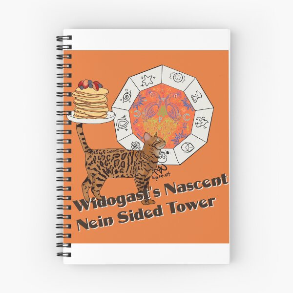 Item preview, Widogast's nein sided tower designed and sold by Alley-Kat-Art.
