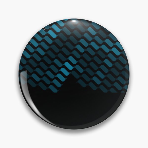 Item preview, Turquoise Blue green and Black Pattern  designed and sold by AmezMemes.