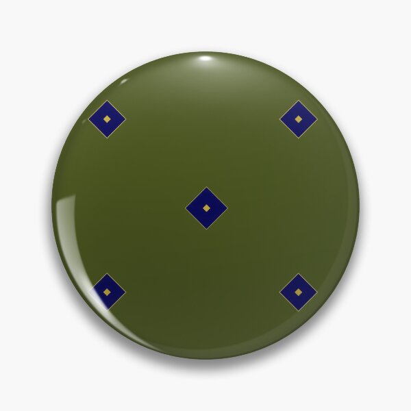Item preview, Navy Blue Diamond, on Moss Green designed and sold by AASparksDesigns.